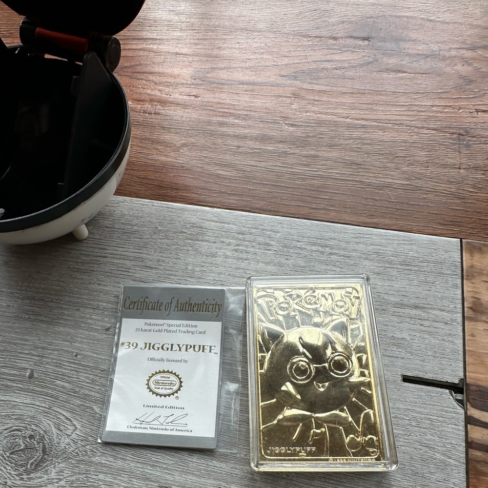 23 KT Gold Plated Pokémon- Jigglypuff - Picture 5 of 5